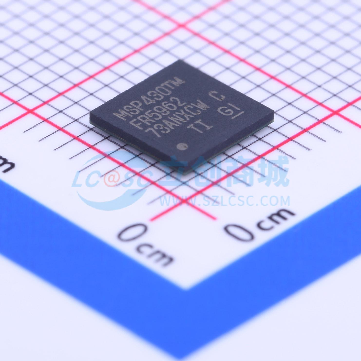 MSP430FR5962IZVWR实物图