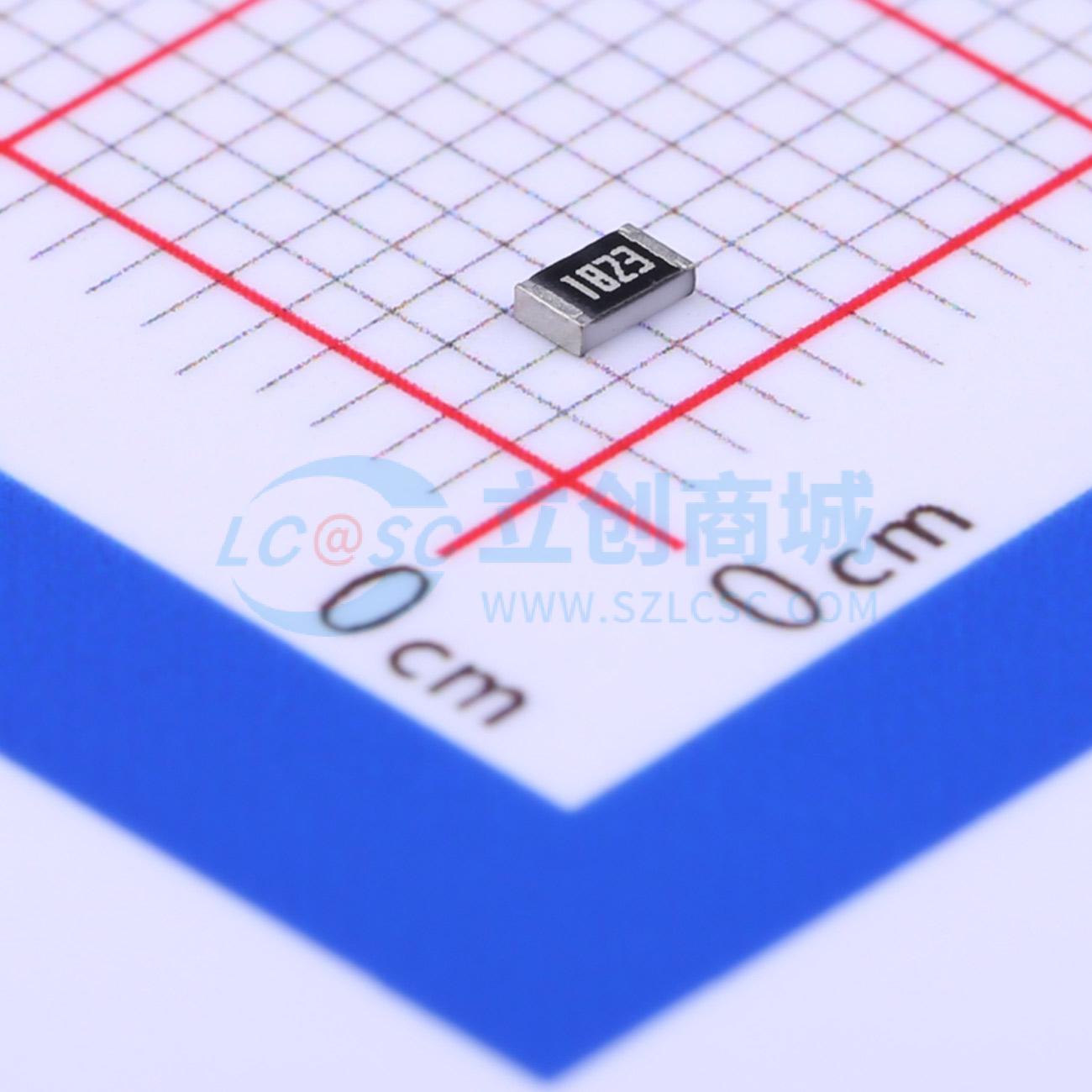 点击查看大图 RC0805FR-07182KL实物图