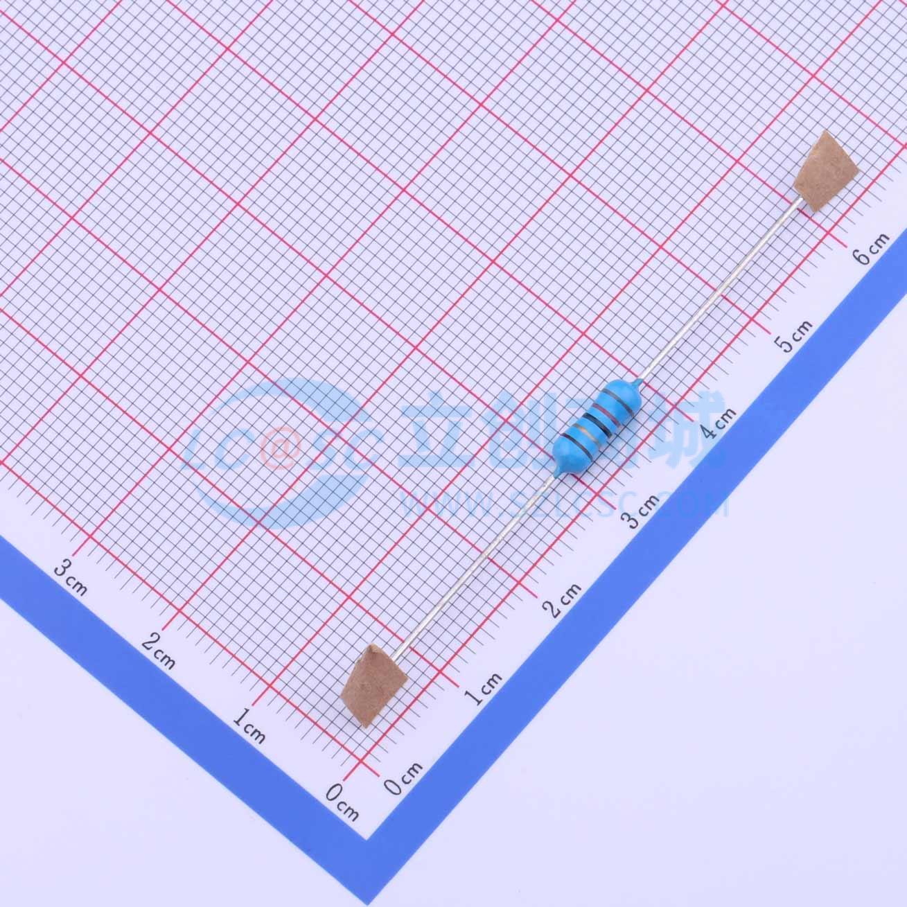 点击查看大图 RN1/2W82ΩFT/BA1实物图