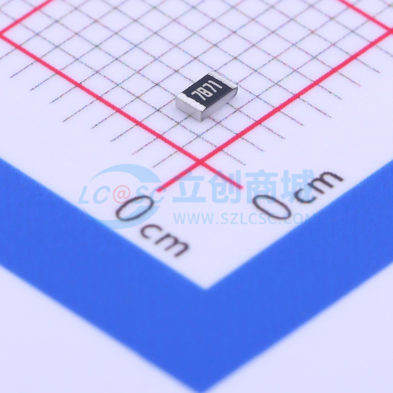 点击查看大图 AC0805FR-077K87L实物图