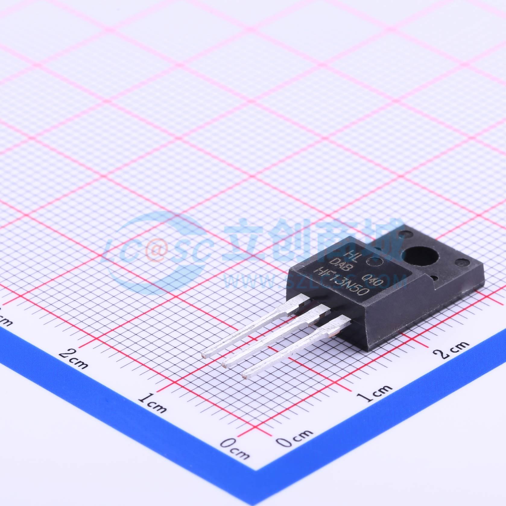 点击查看大图 HF13N50实物图