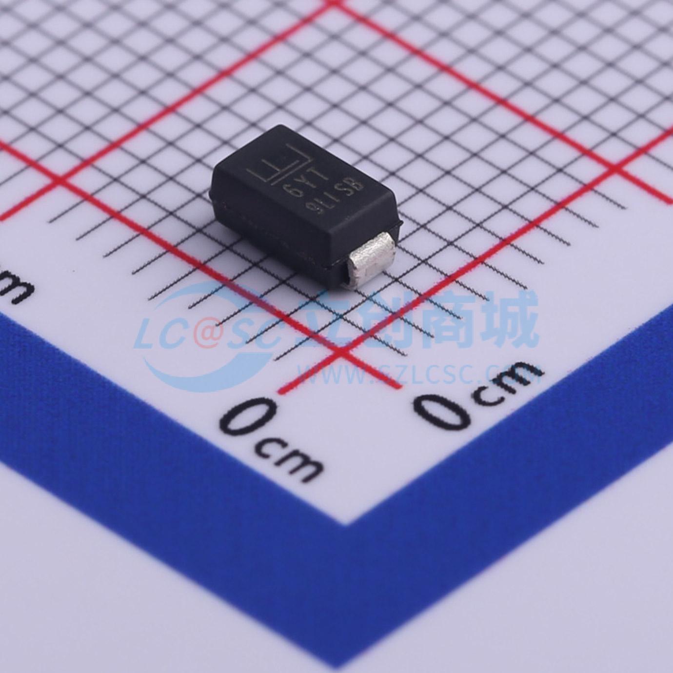 点击查看大图 SMA6J43CA实物图