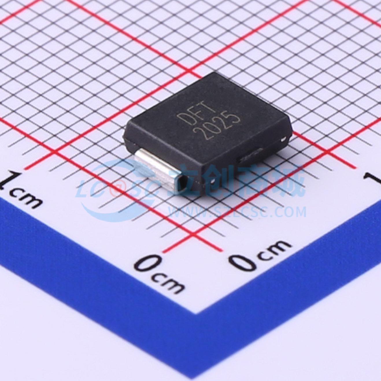 点击查看大图 SMDJ43CA实物图