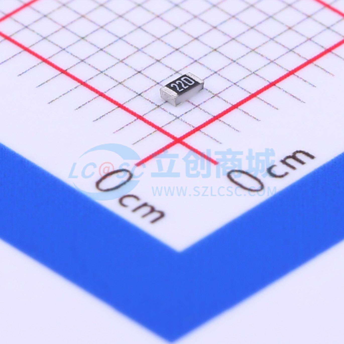 0603WAJ0220T5E实物图