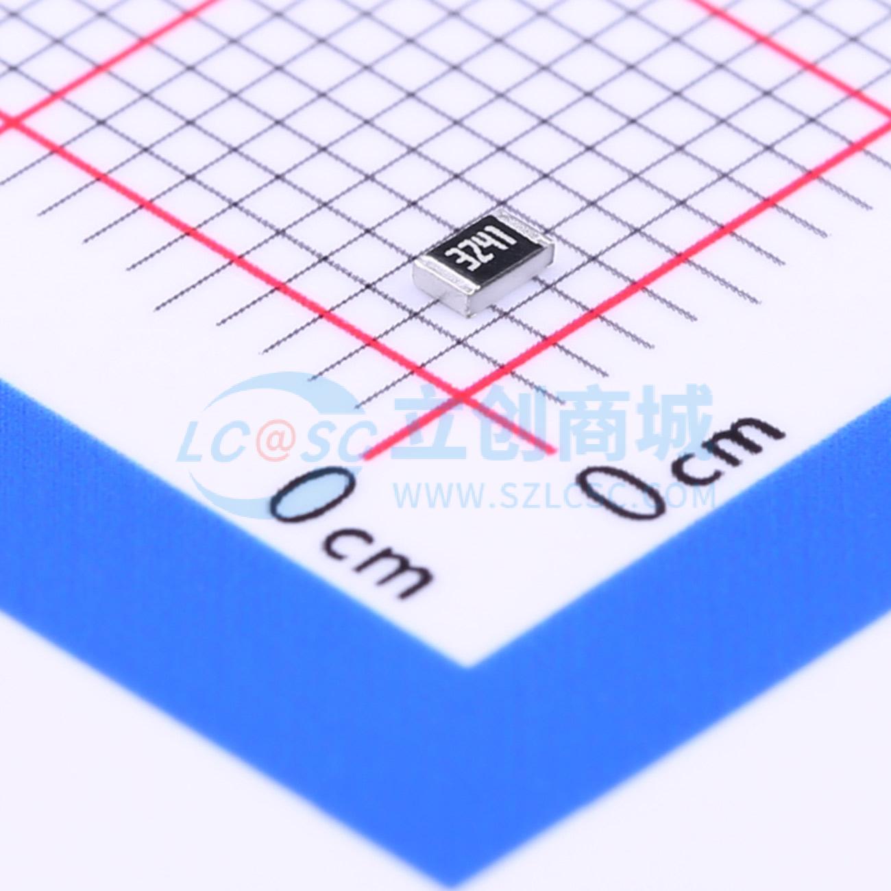 点击查看大图 RC0805FR-073K24L实物图
