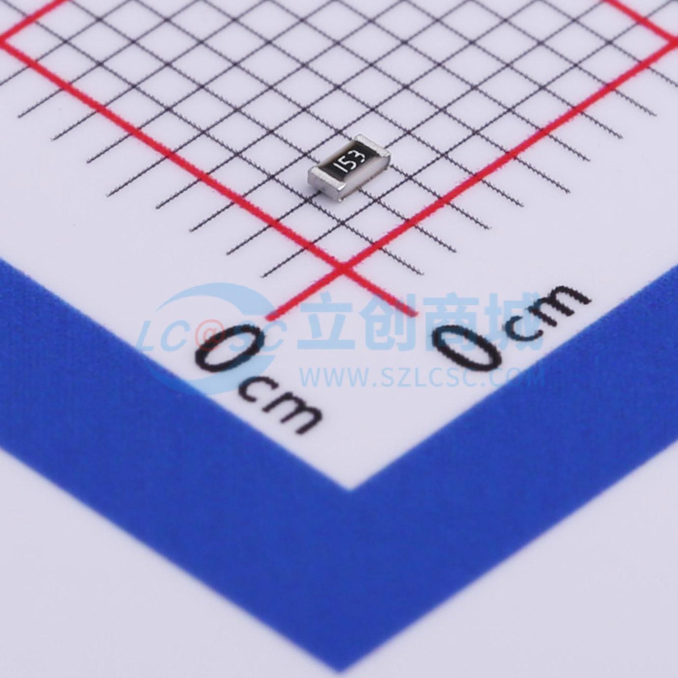 点击查看大图 PTFR0603B15K0P9实物图