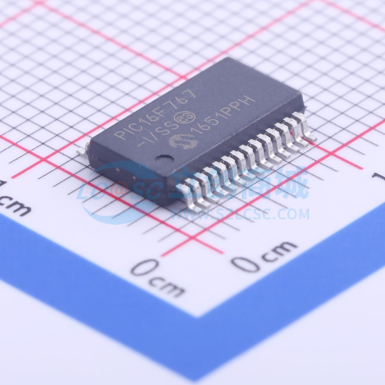 点击查看大图 PIC16F767-I/SS实物图