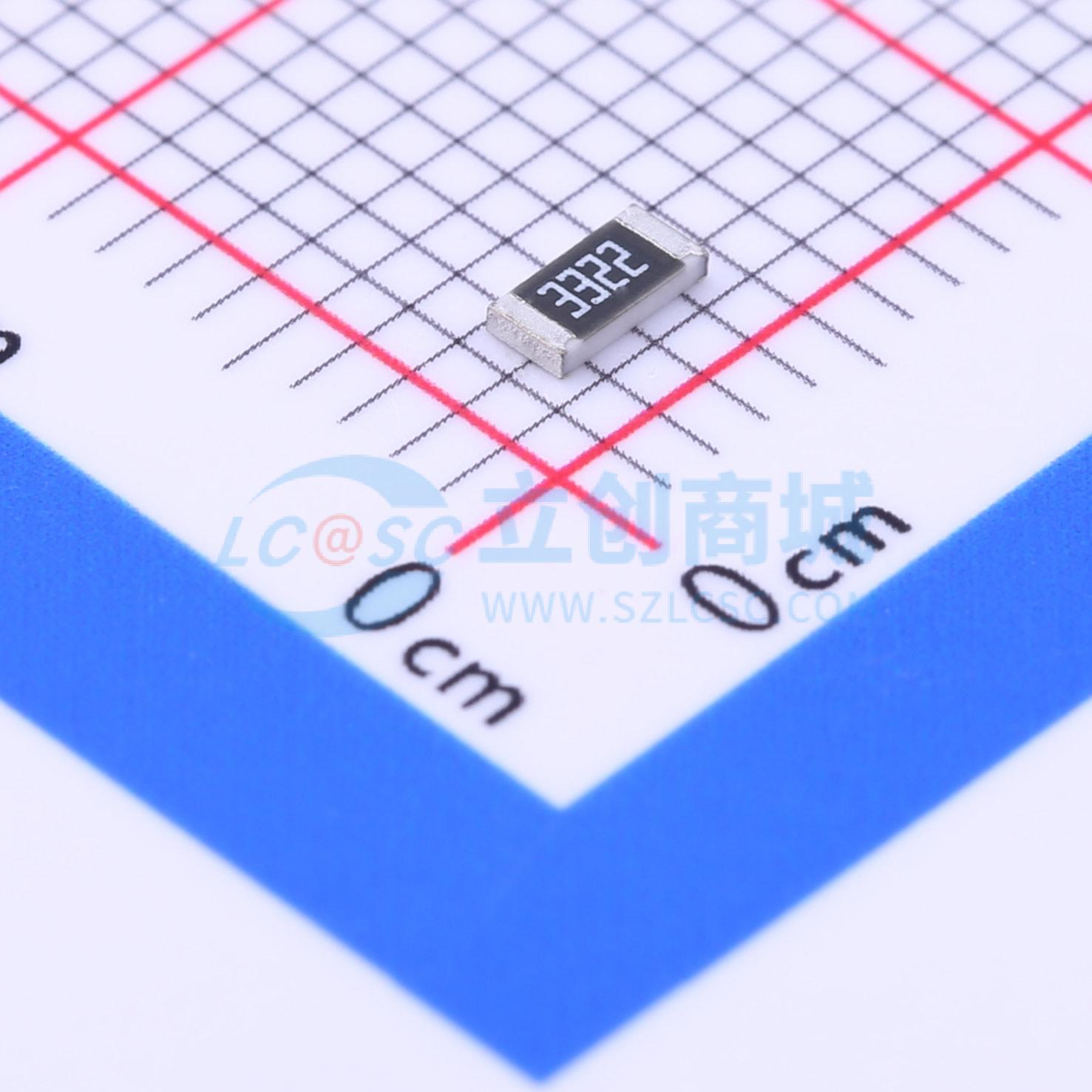 点击查看大图 CR1206F33K2P05Z实物图