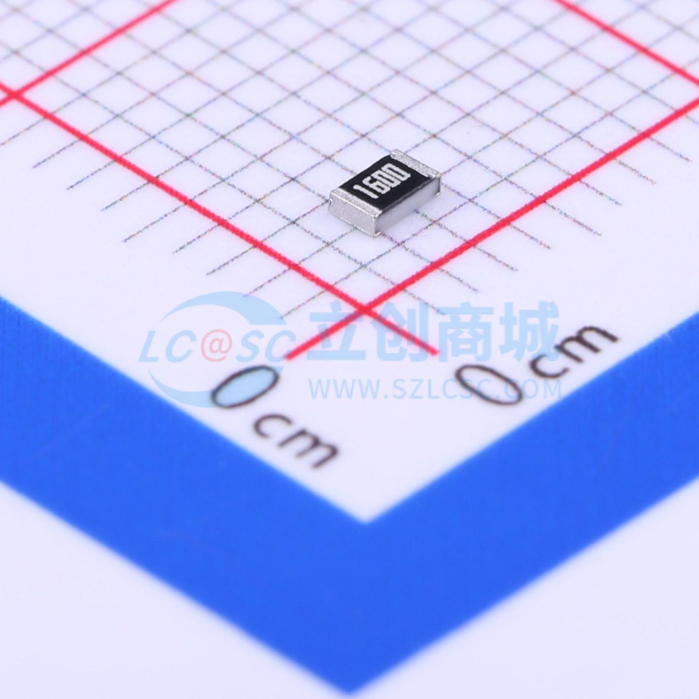 点击查看大图 RC0805FR-07160RL实物图