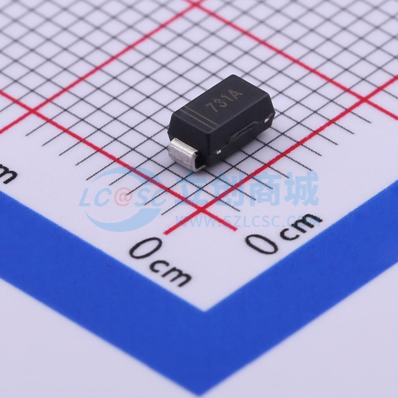 点击查看大图 1SMA4731AG实物图