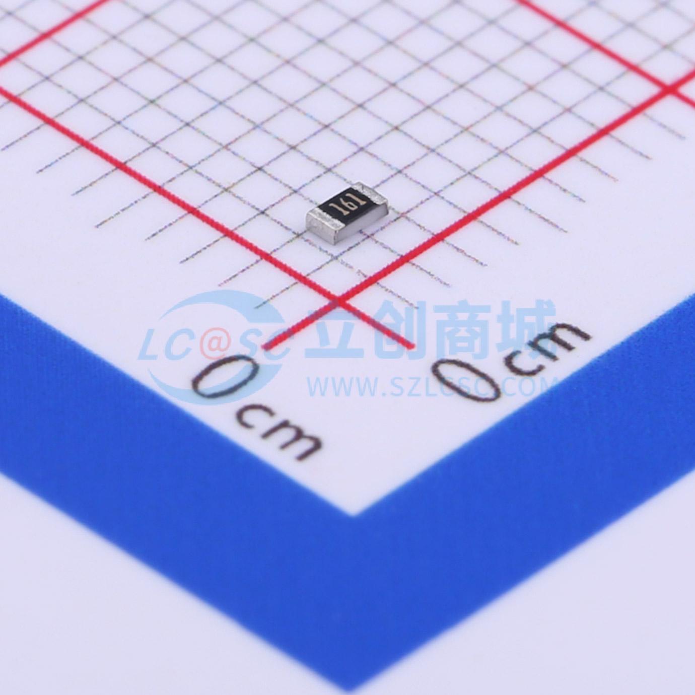 点击查看大图 MCR03EZPJ161实物图