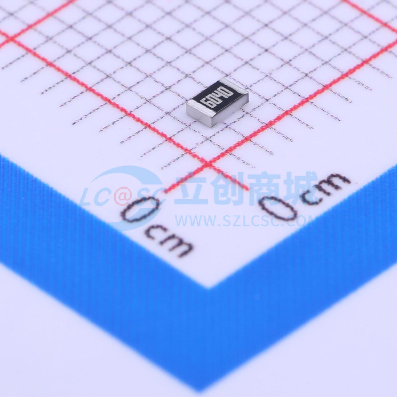 点击查看大图 AC0805FR-07604RL实物图