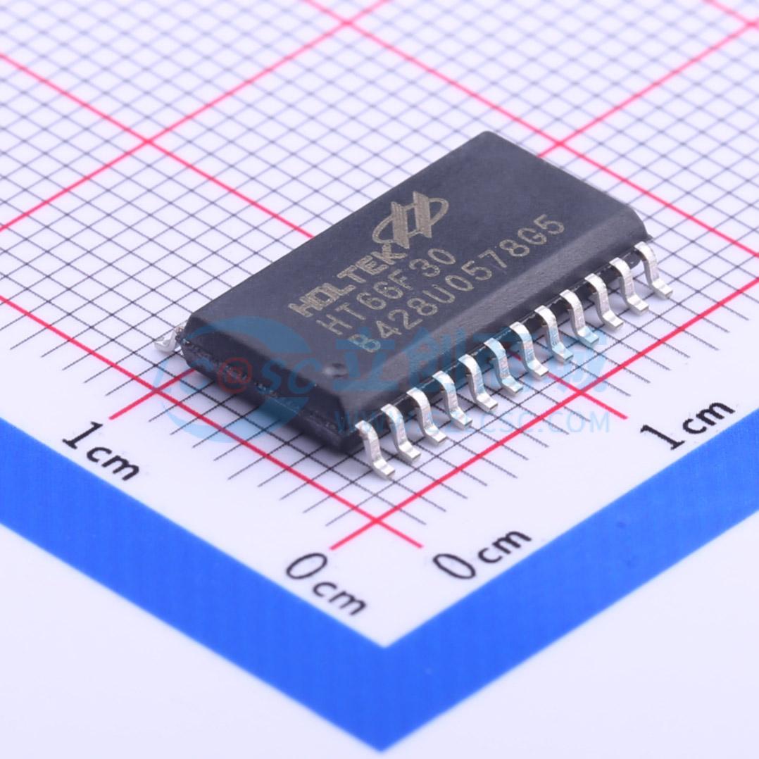 点击查看大图 HT66F30实物图