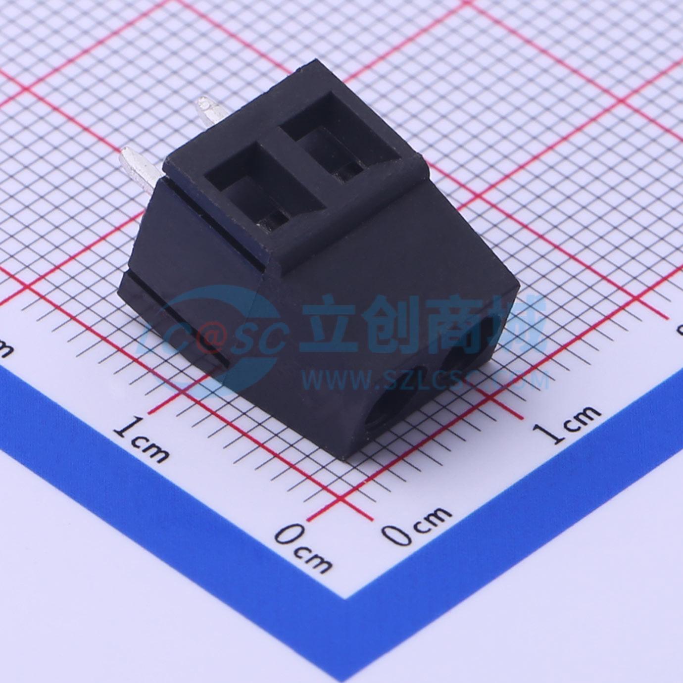 点击查看大图 DB128V-5.0-2P-BK-S实物图