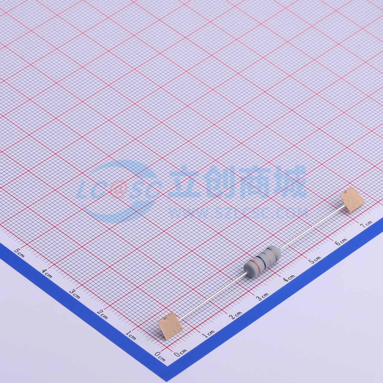 MO1W-3Ω±5%-6T63实物图