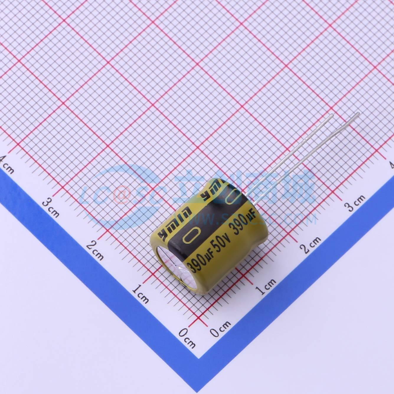 点击查看大图 LKML1251H391MF实物图