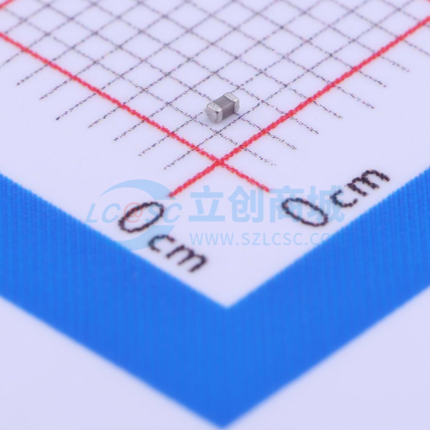 点击查看大图 0402CG0R5B500NT实物图