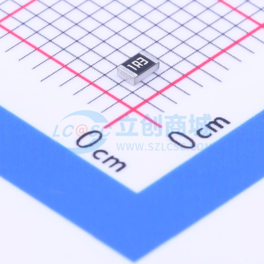 点击查看大图 RC0805JR-071R3L实物图
