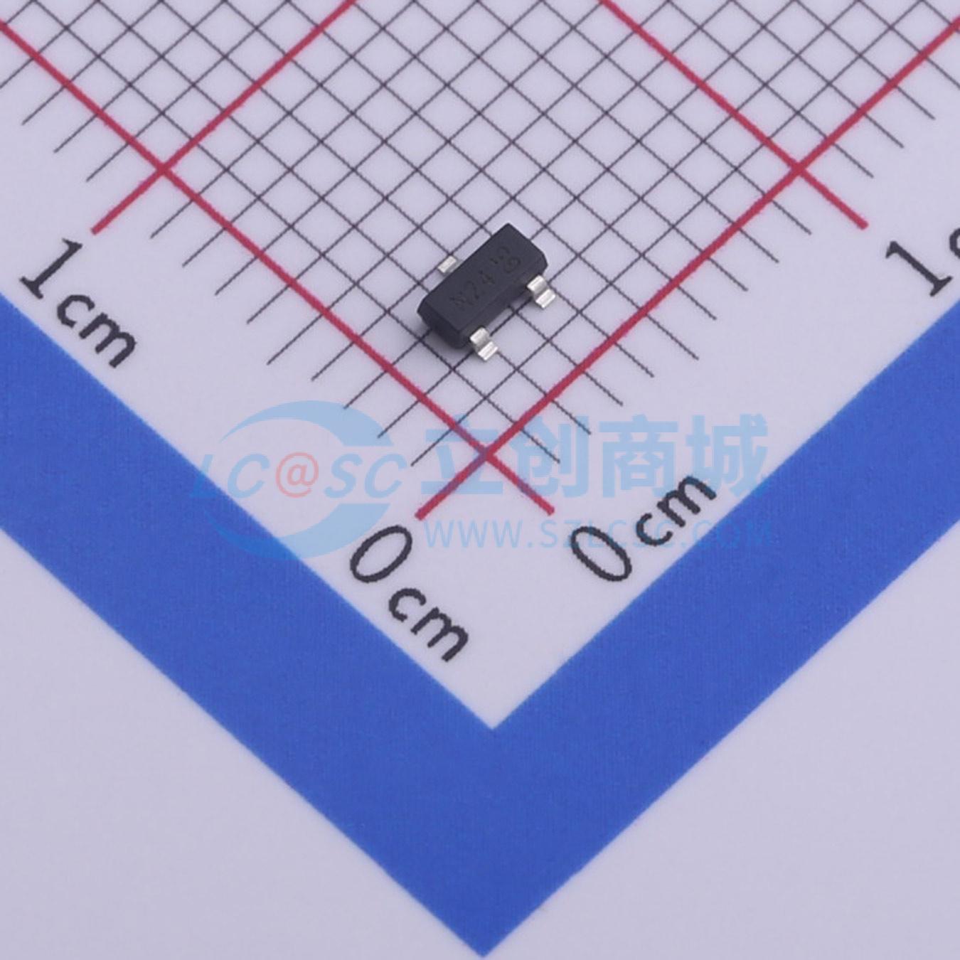 点击查看大图 DDTC115ECA-7-F实物图