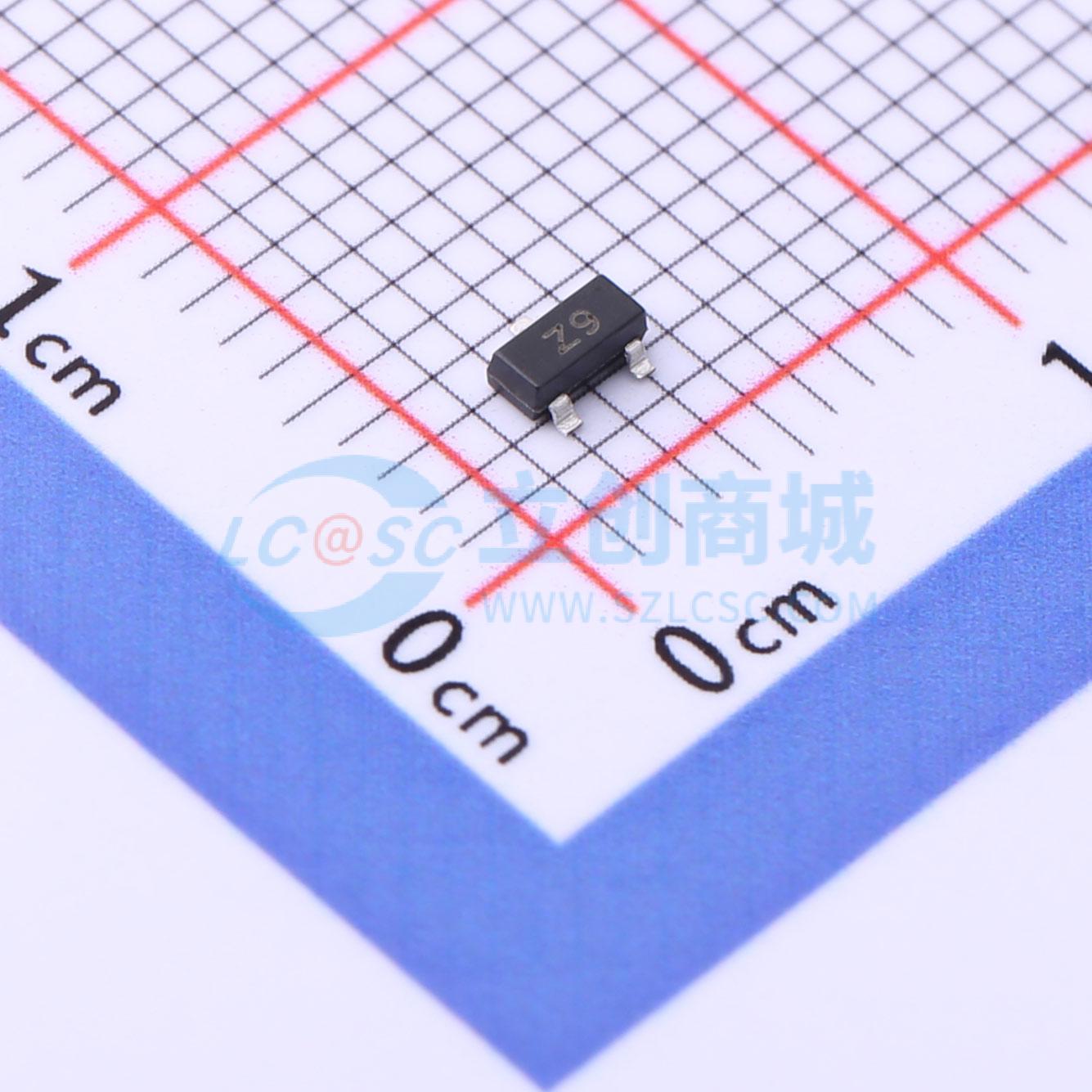 点击查看大图 BZX84C10实物图