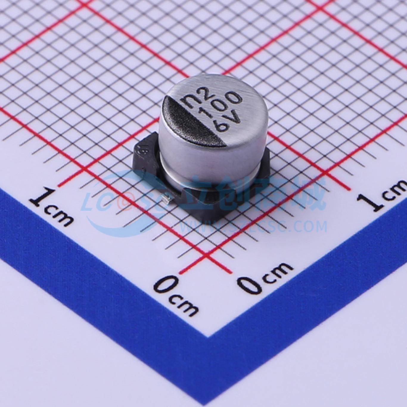 点击查看大图 UWX0J101MCL1GB实物图