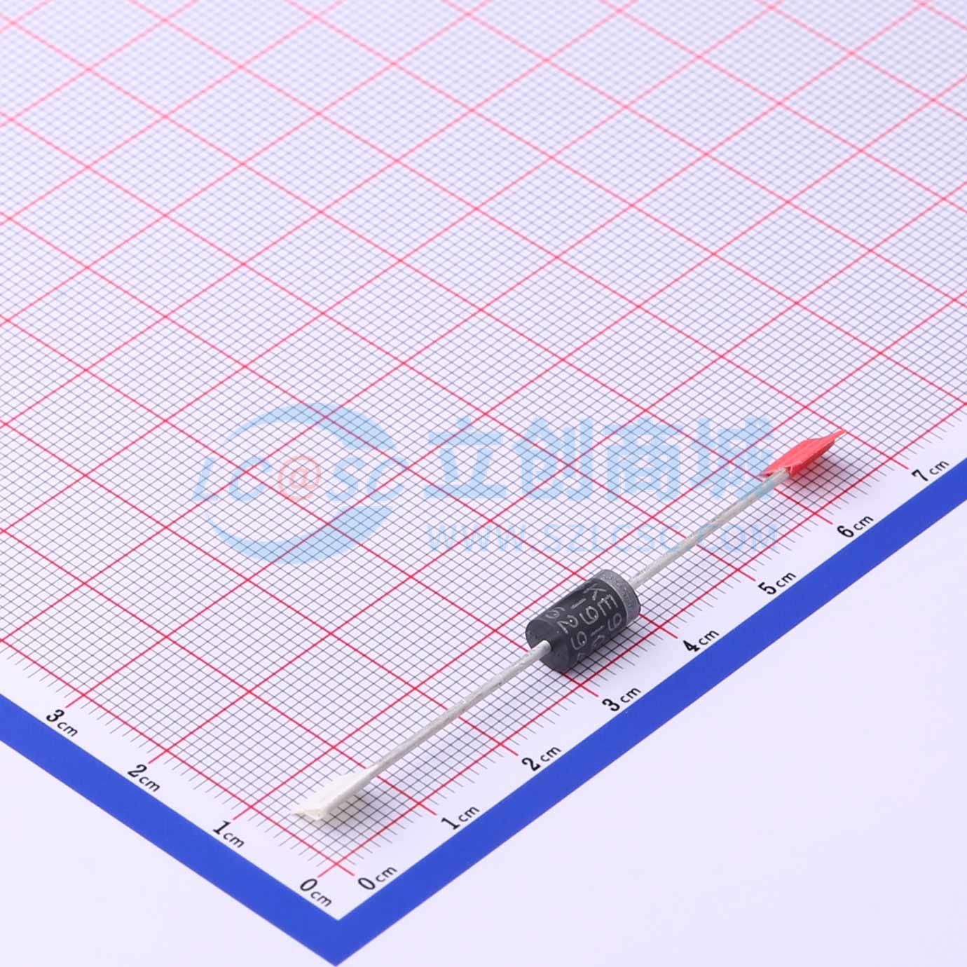 点击查看大图 1.5KE91A-E3/54实物图