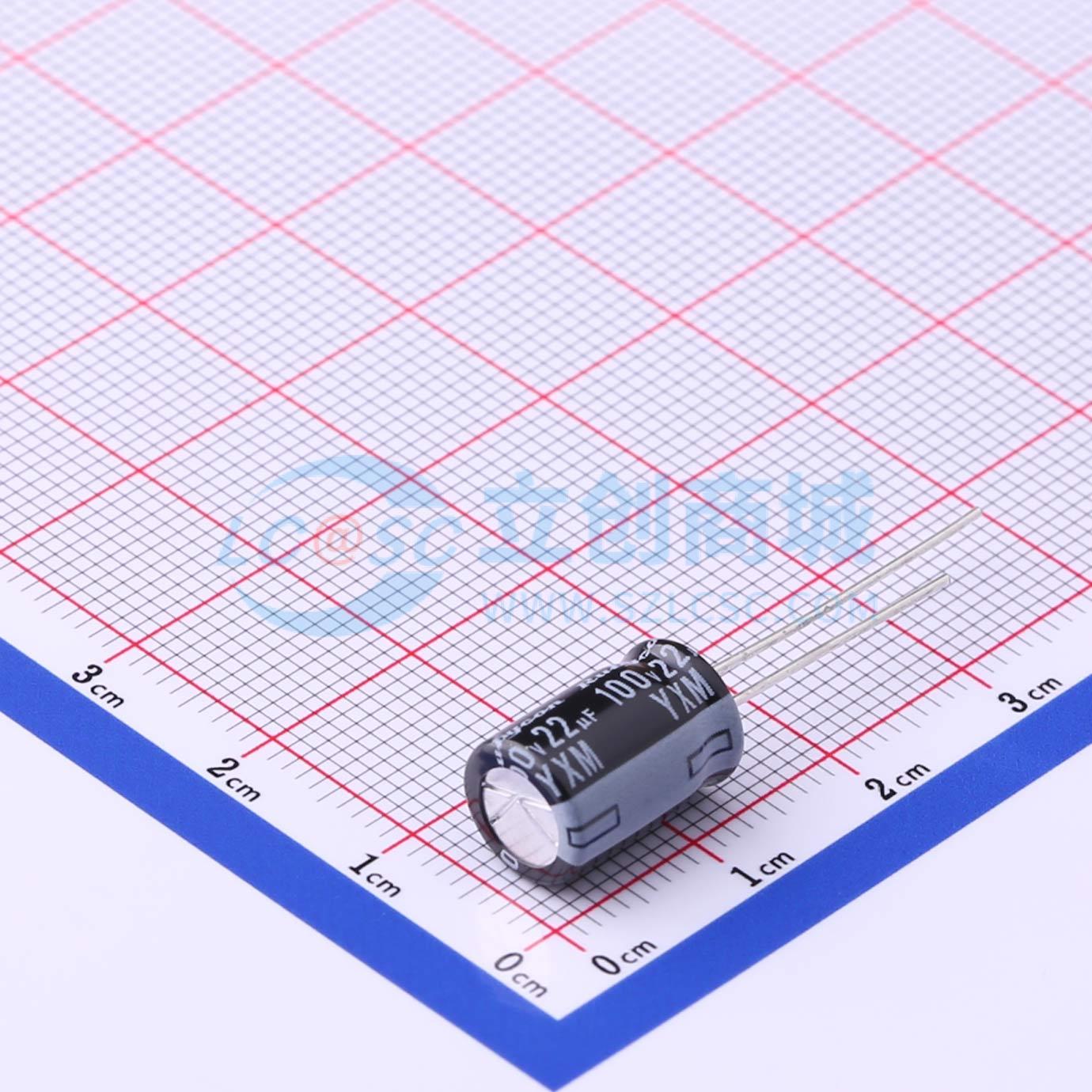 点击查看大图 100YXM22M EFC8X11.5实物图