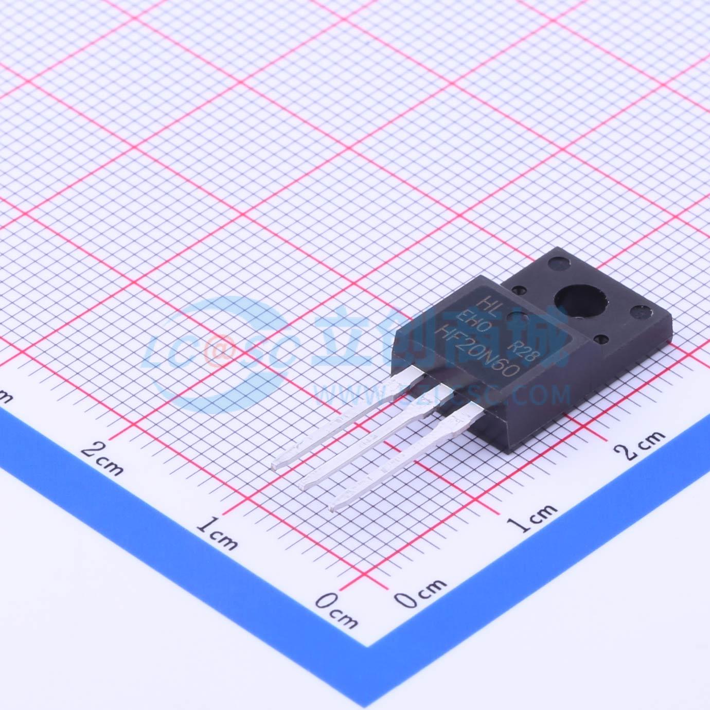 点击查看大图 HF20N60实物图