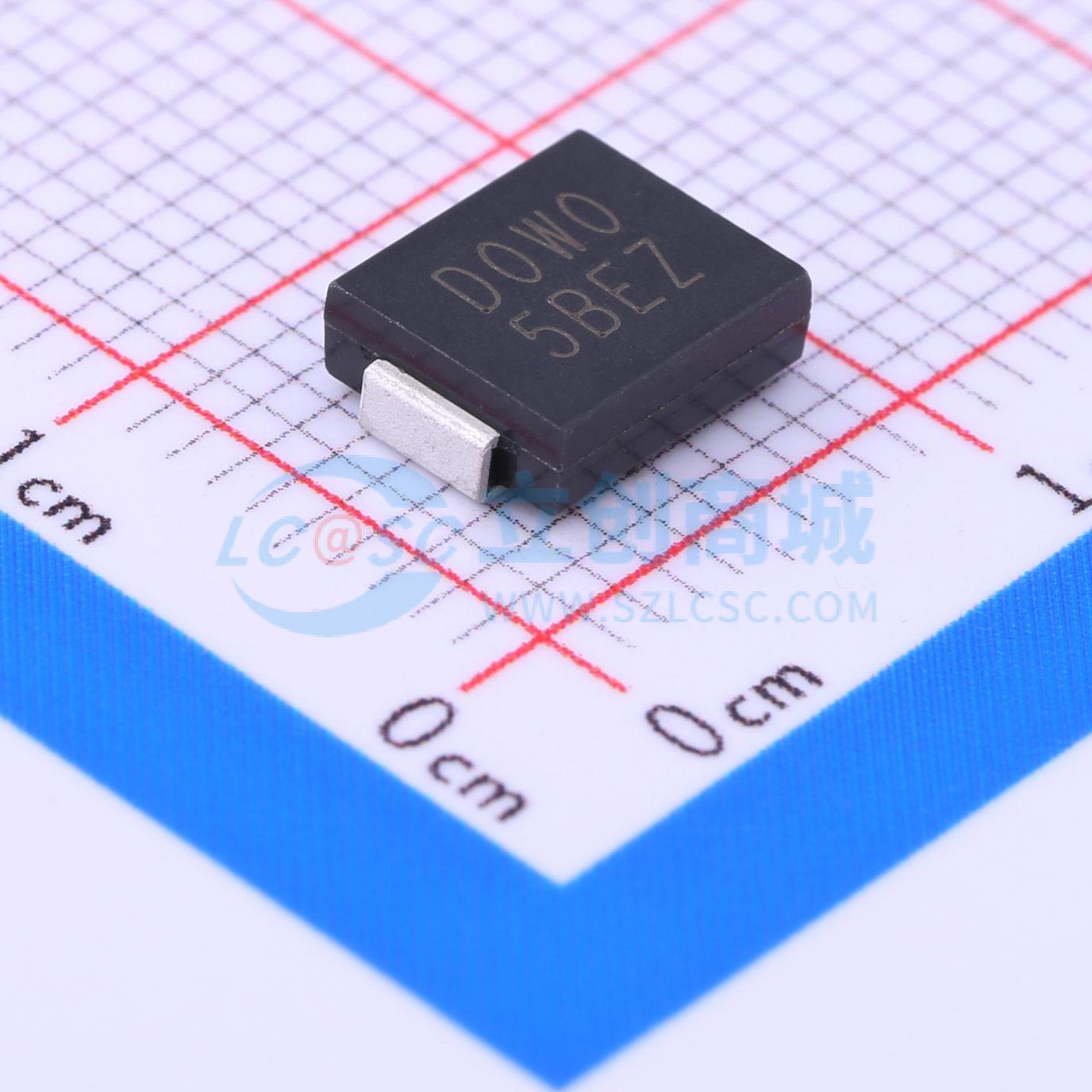 点击查看大图 5.0SMDJ24CA--3000PCS实物图