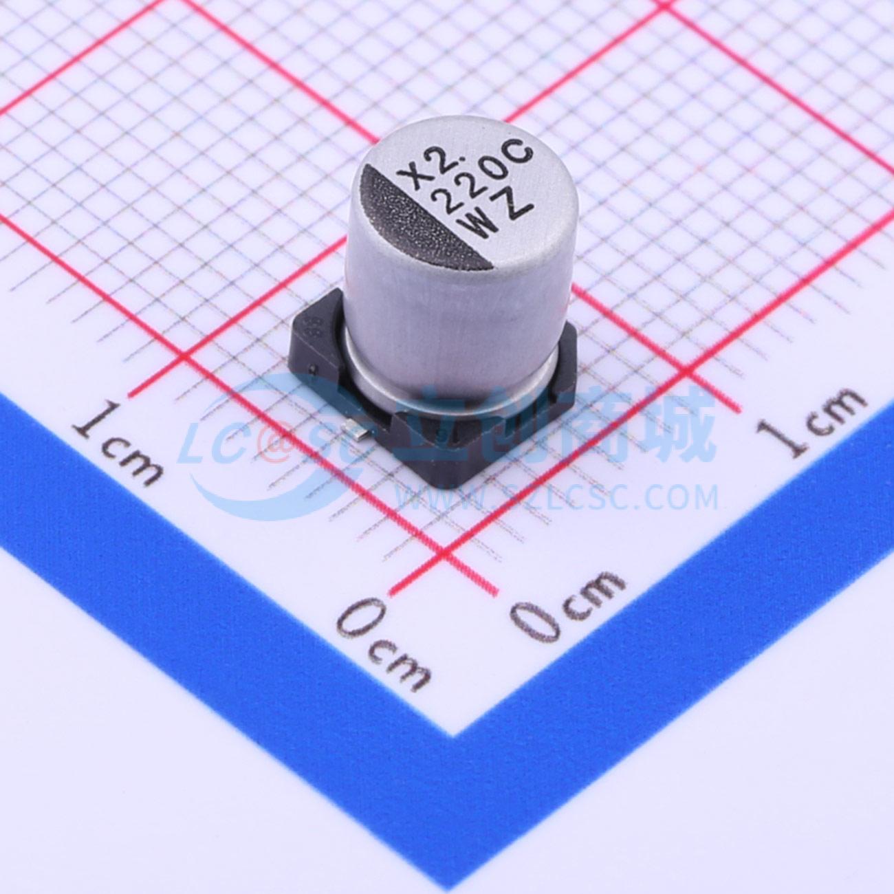 点击查看大图 UWZ1C221MCL1GS实物图