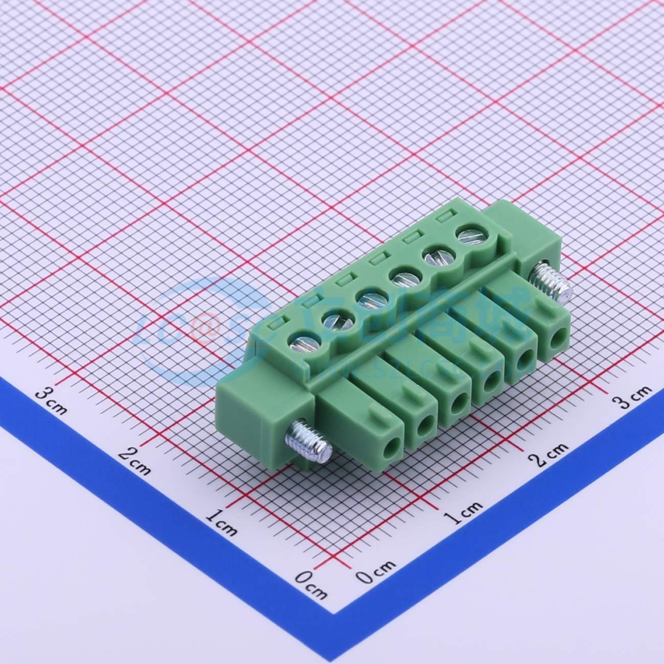 点击查看大图 KF2EDGKM-3.81-6P实物图