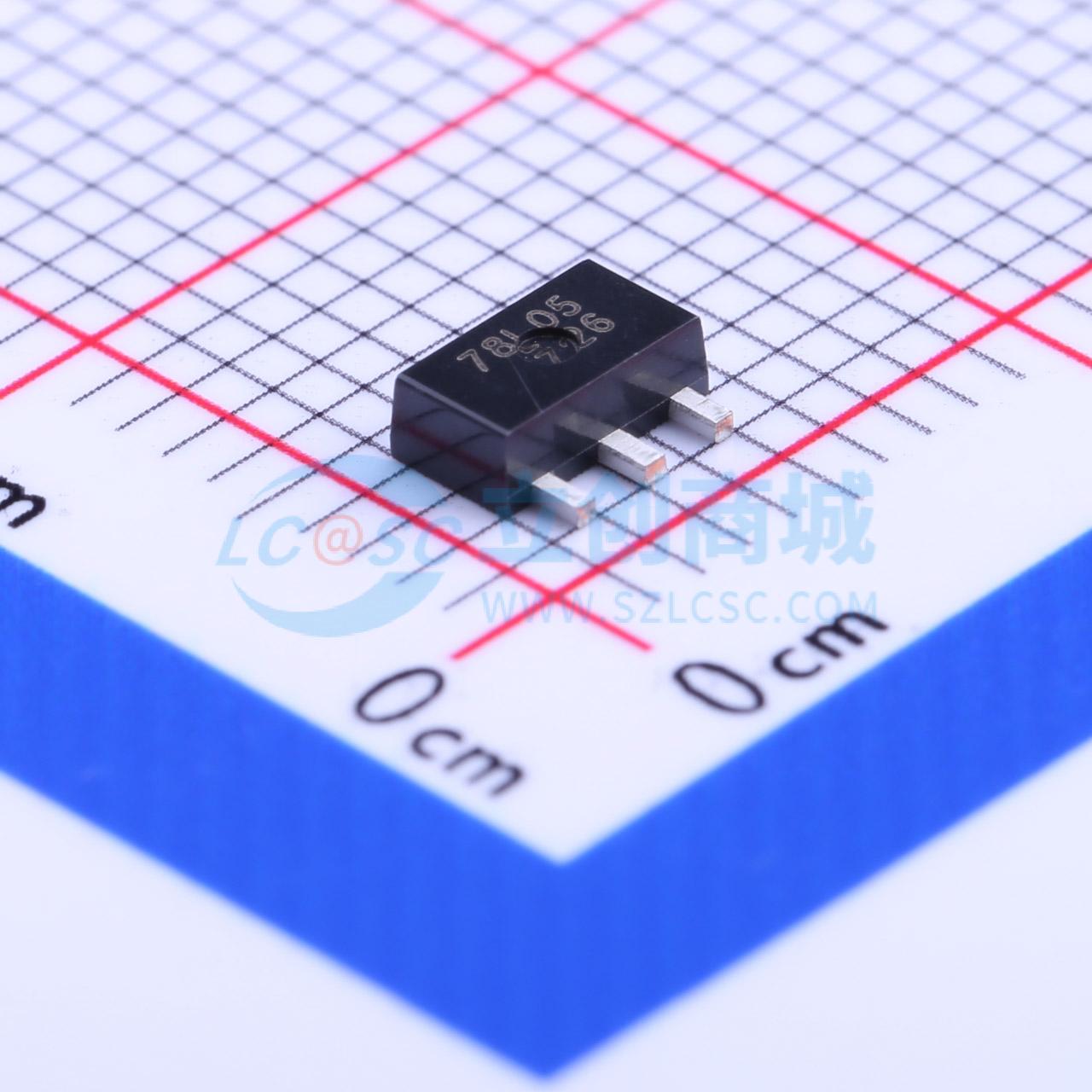 点击查看大图 SN78L05F实物图