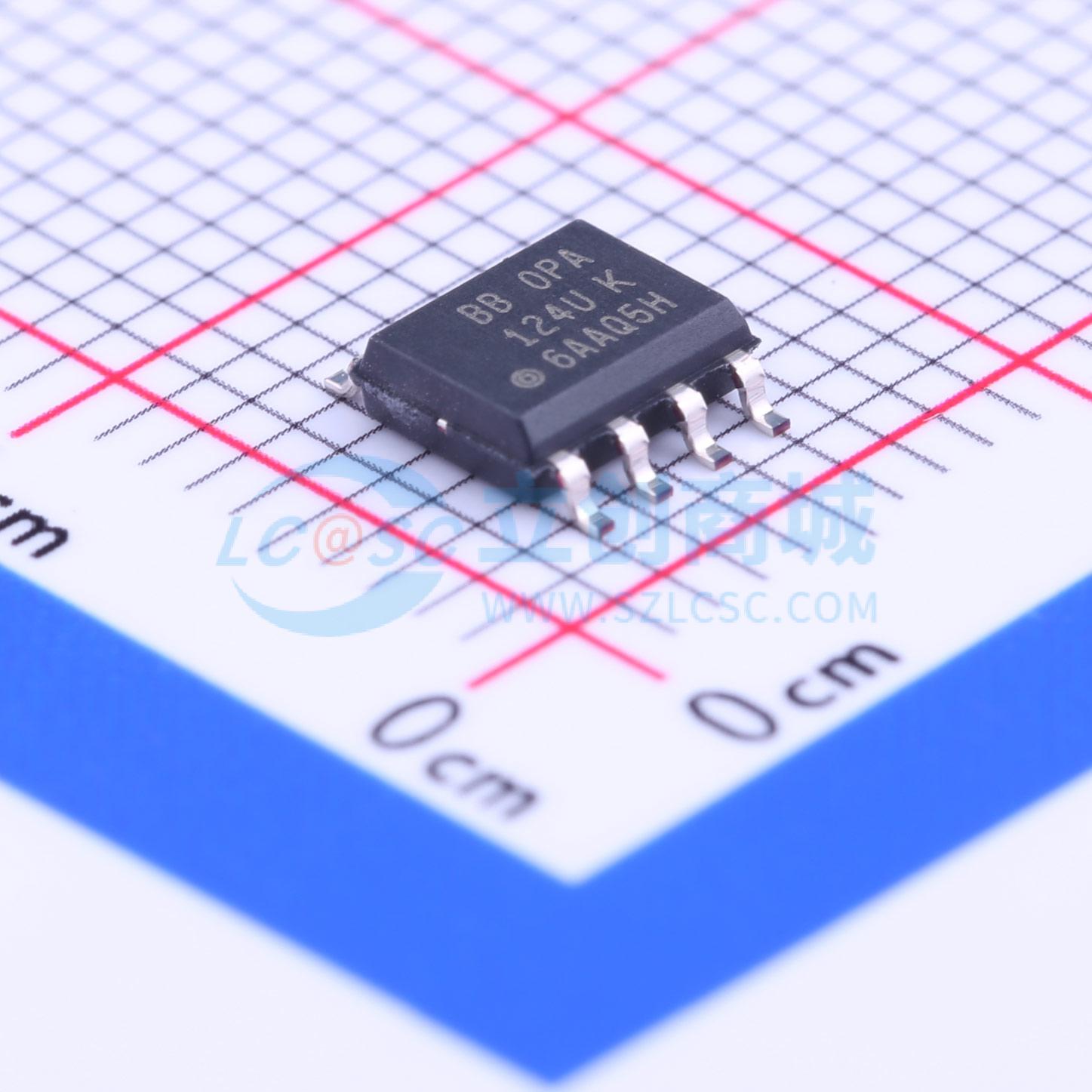 点击查看大图 OPA124U实物图