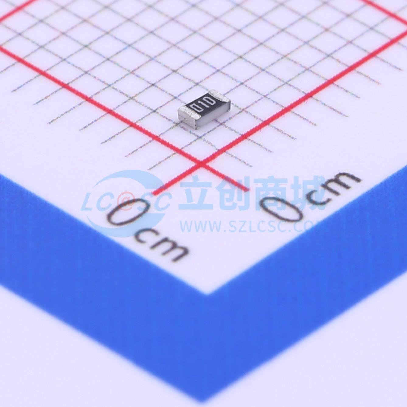 点击查看大图 RT0603DRE07100KL实物图