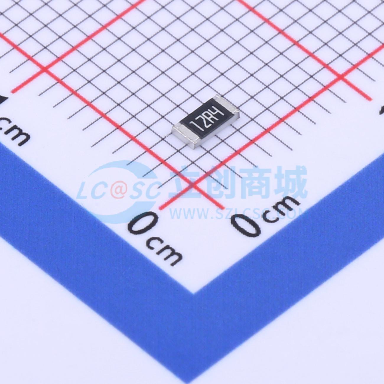 点击查看大图 RC1206FR-0712R4L实物图