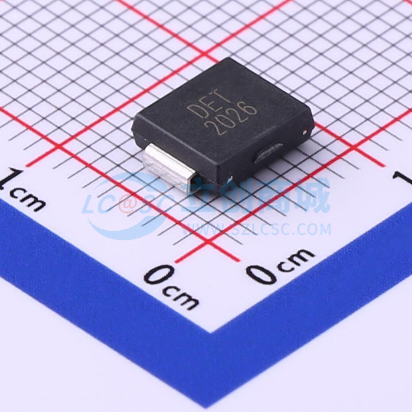 点击查看大图 SMDJ18CA实物图