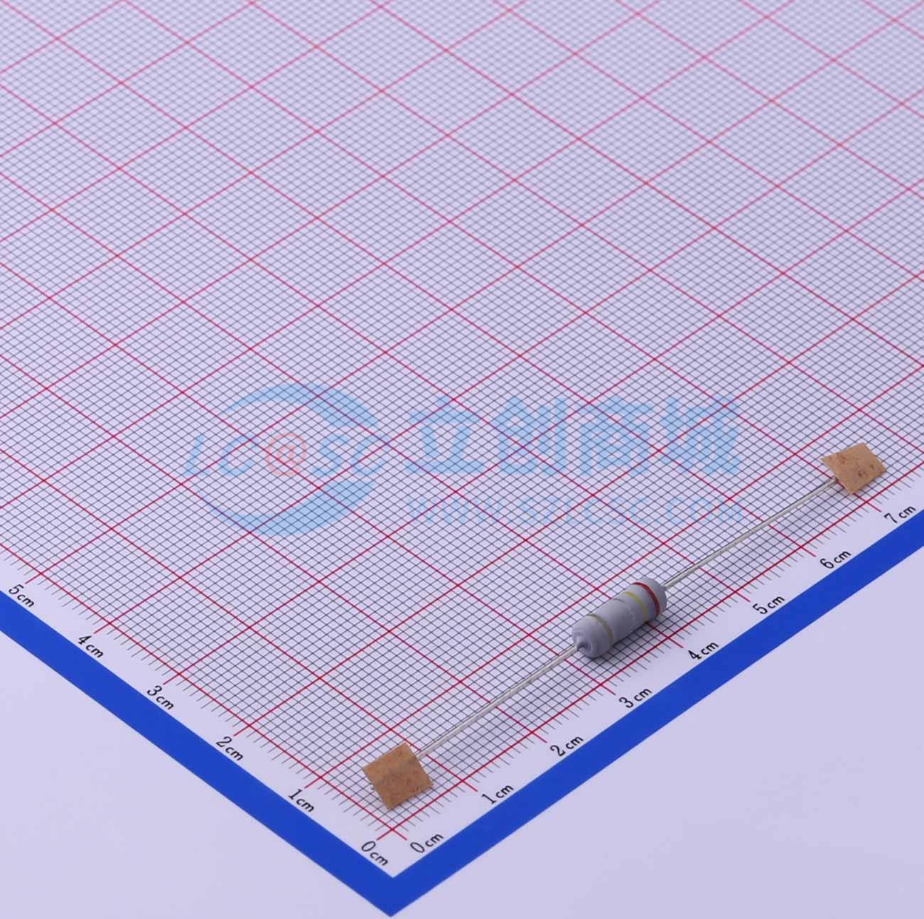 点击查看大图 MO1W-0Ω24±5%-6T63实物图