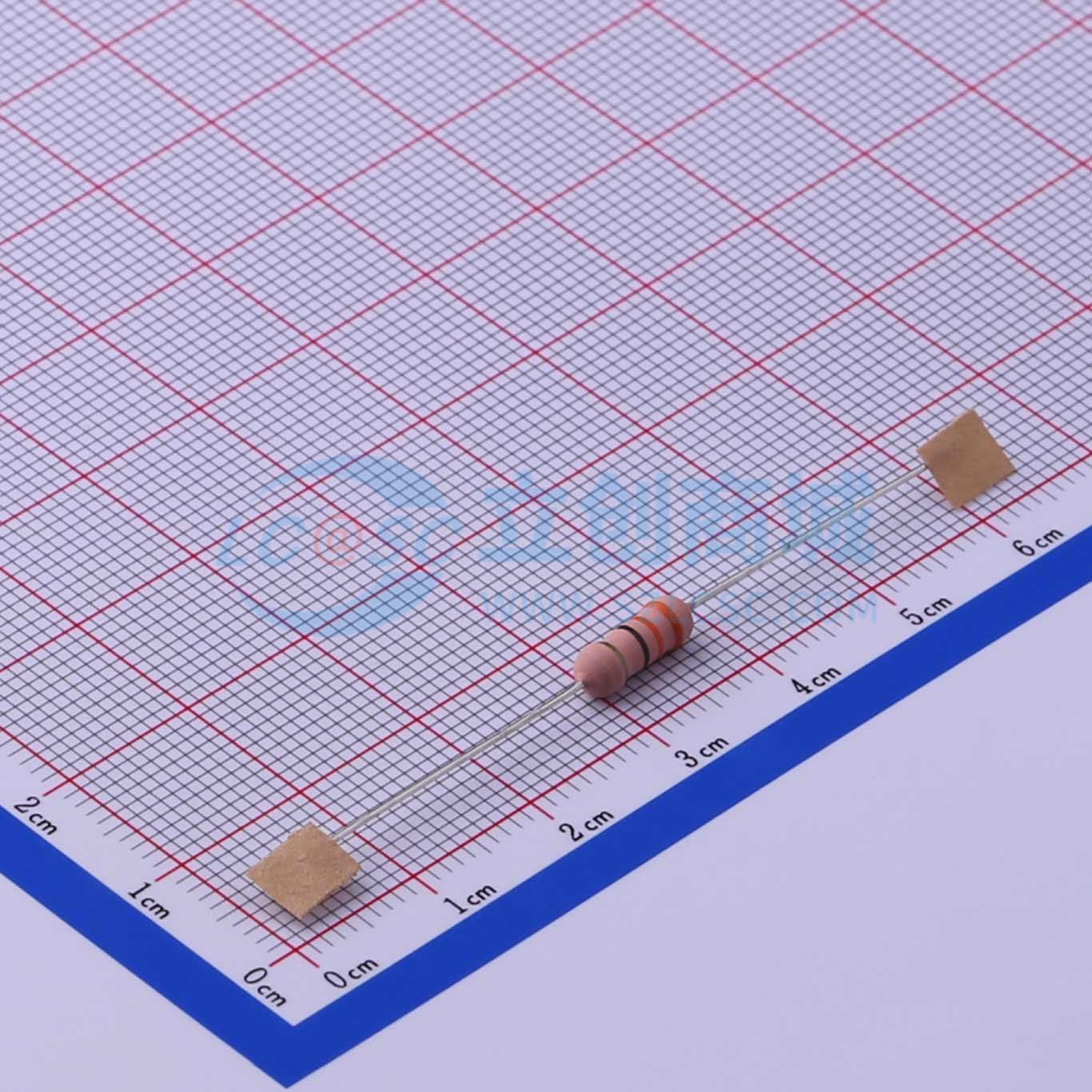 点击查看大图 MO1WS-33Ω±5%-2T52实物图