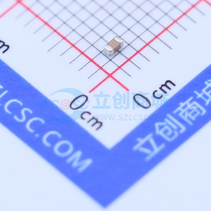 0603B182K500NT实物图