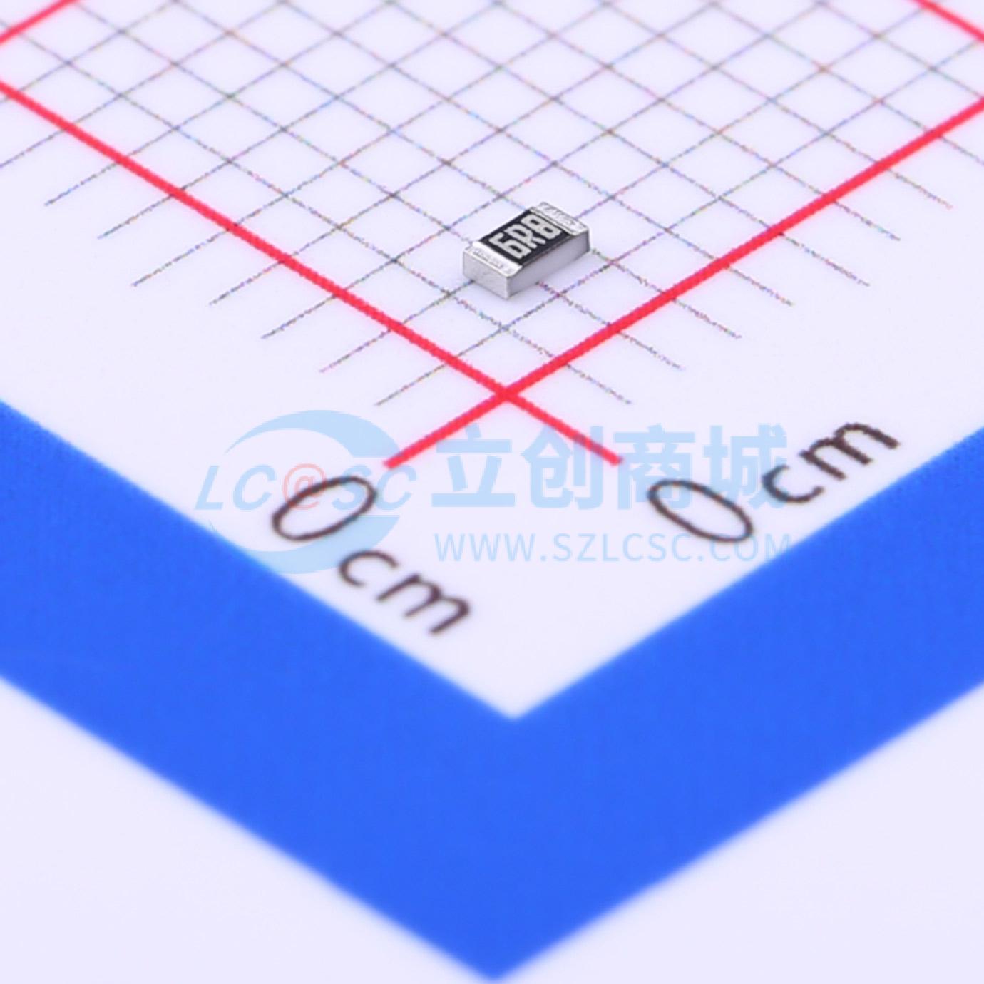 点击查看大图 AC0603JR-076R8L实物图