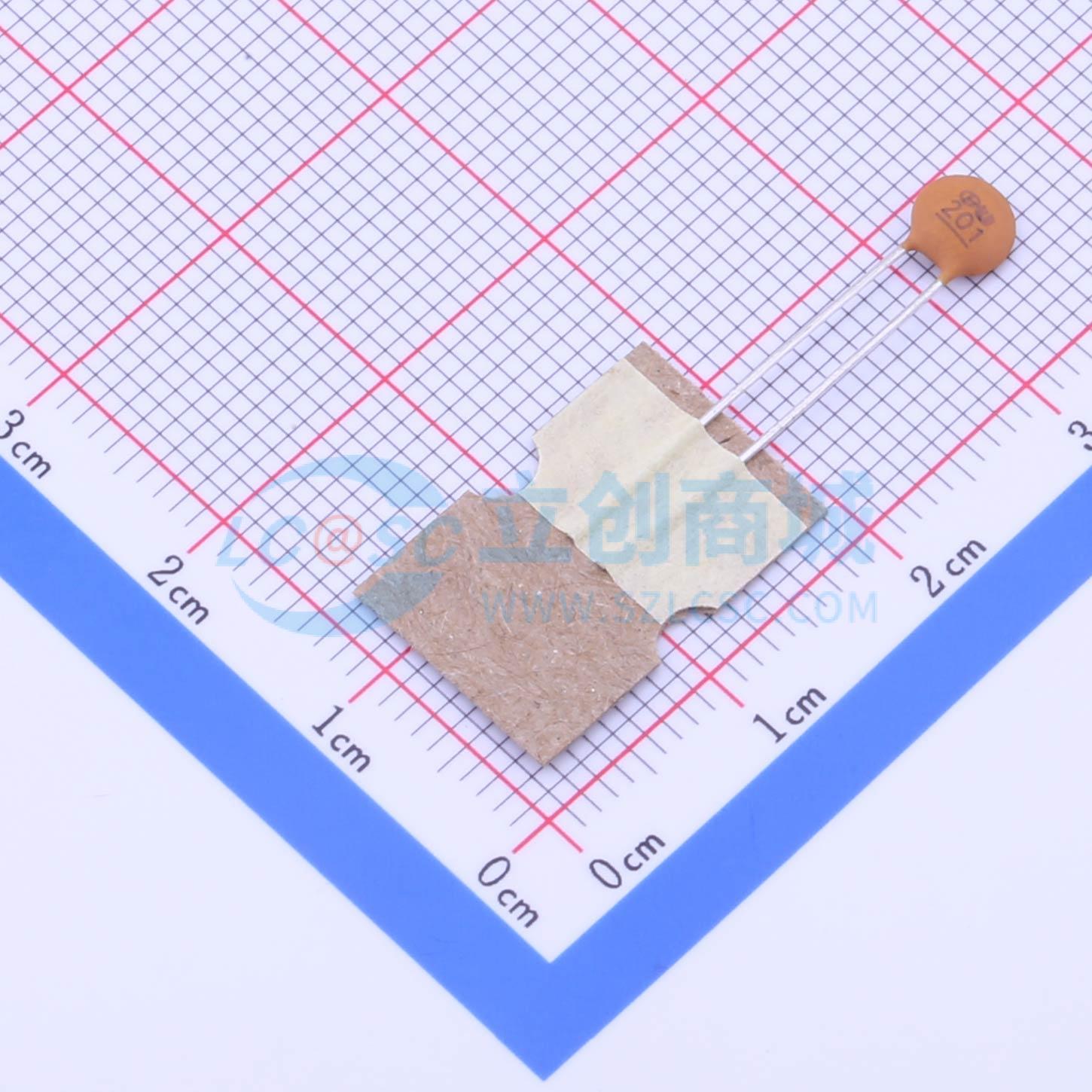 点击查看大图 CC1H201KA1PDB44B30MF实物图