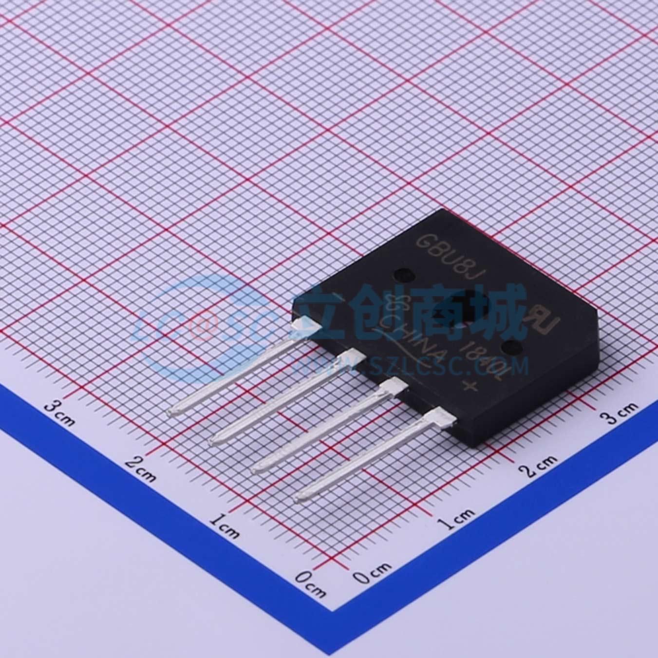 点击查看大图 GBU8J-E3/51实物图