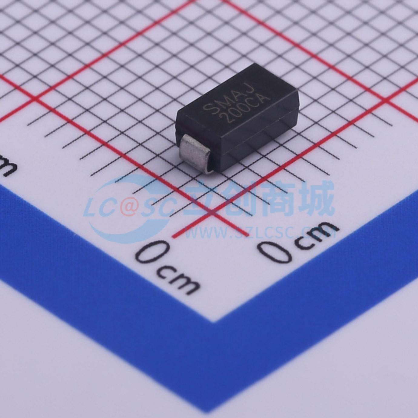 点击查看大图 SMAJ200CA实物图
