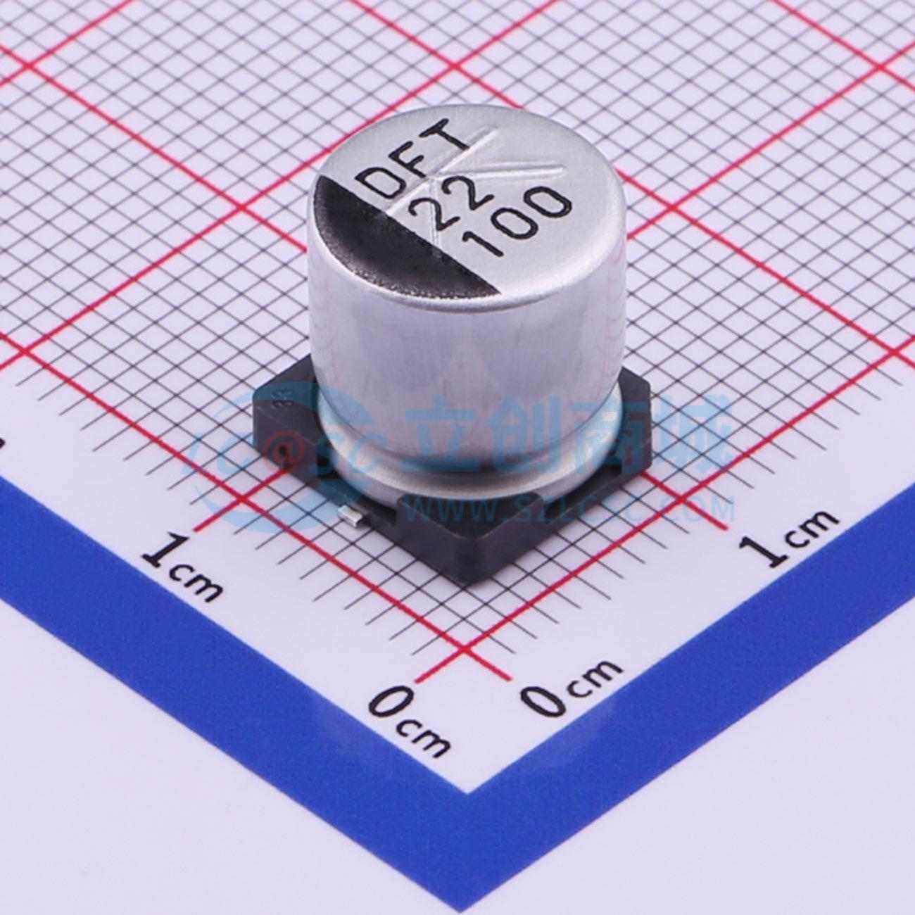 点击查看大图 100SGV22M10X10.5实物图