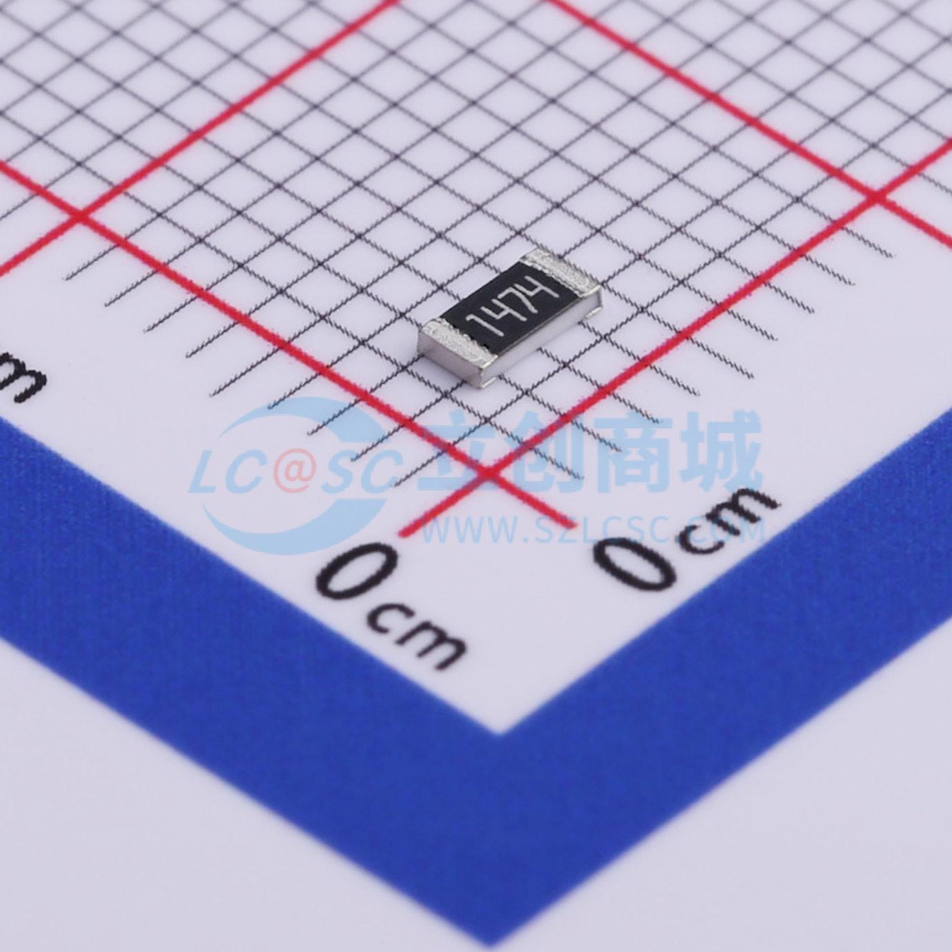 点击查看大图 AC1206FR-071M47L实物图