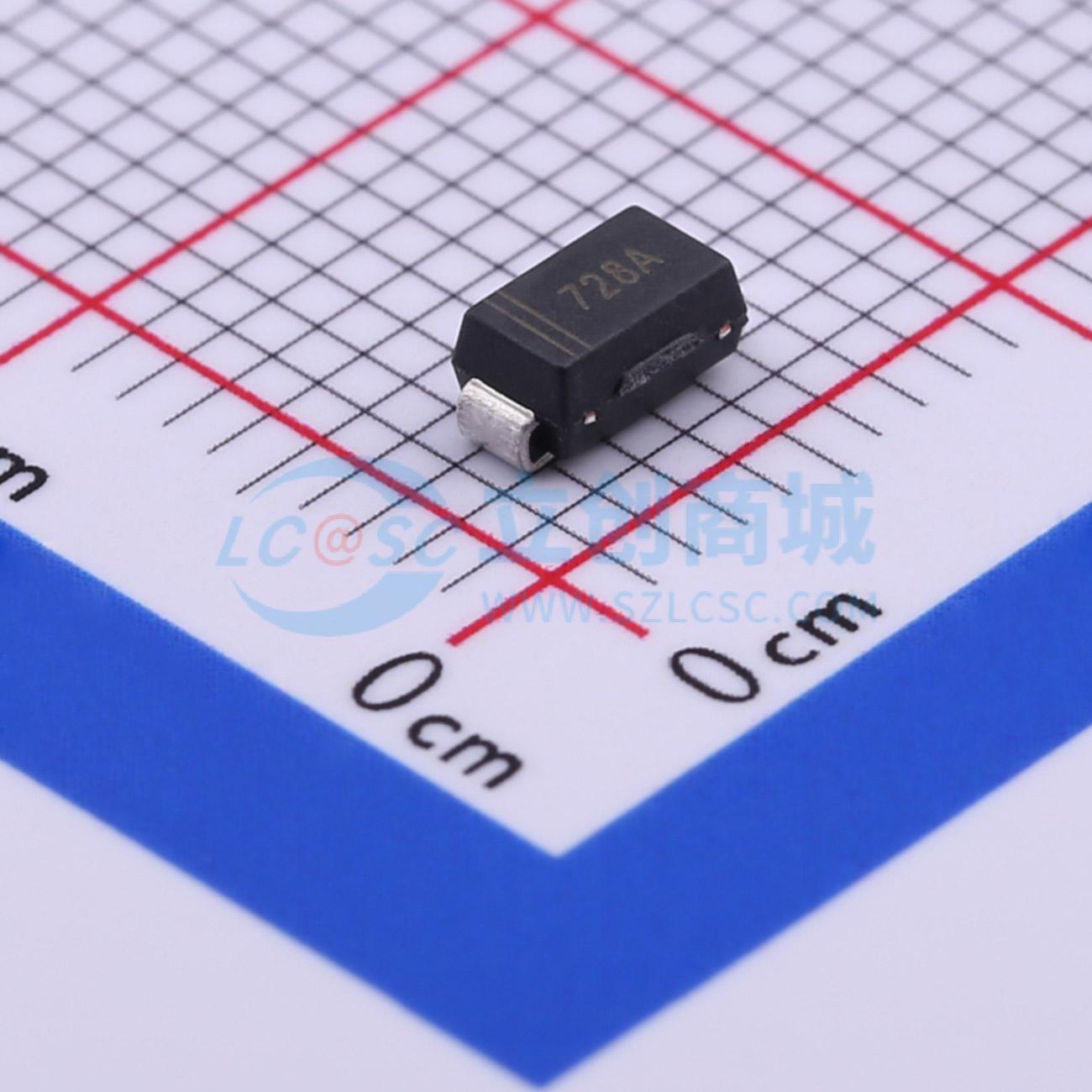 点击查看大图 1SMA4728AG实物图