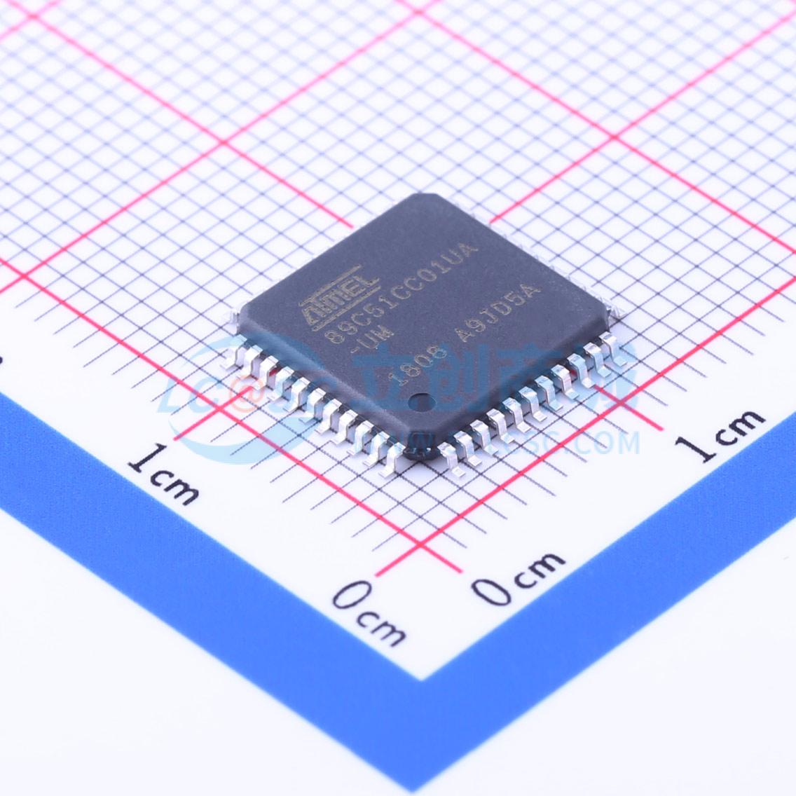 AT89C51CC01UA-RLTUM实物图