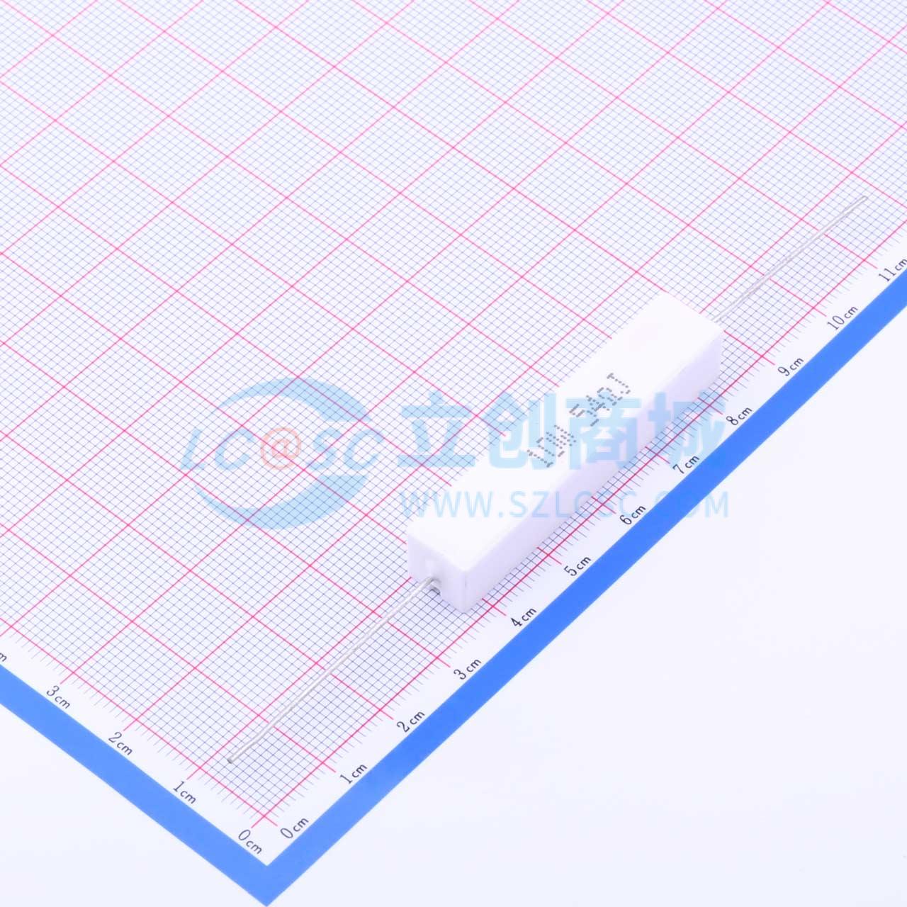 点击查看大图 CR-L10W54Ω 5% P实物图