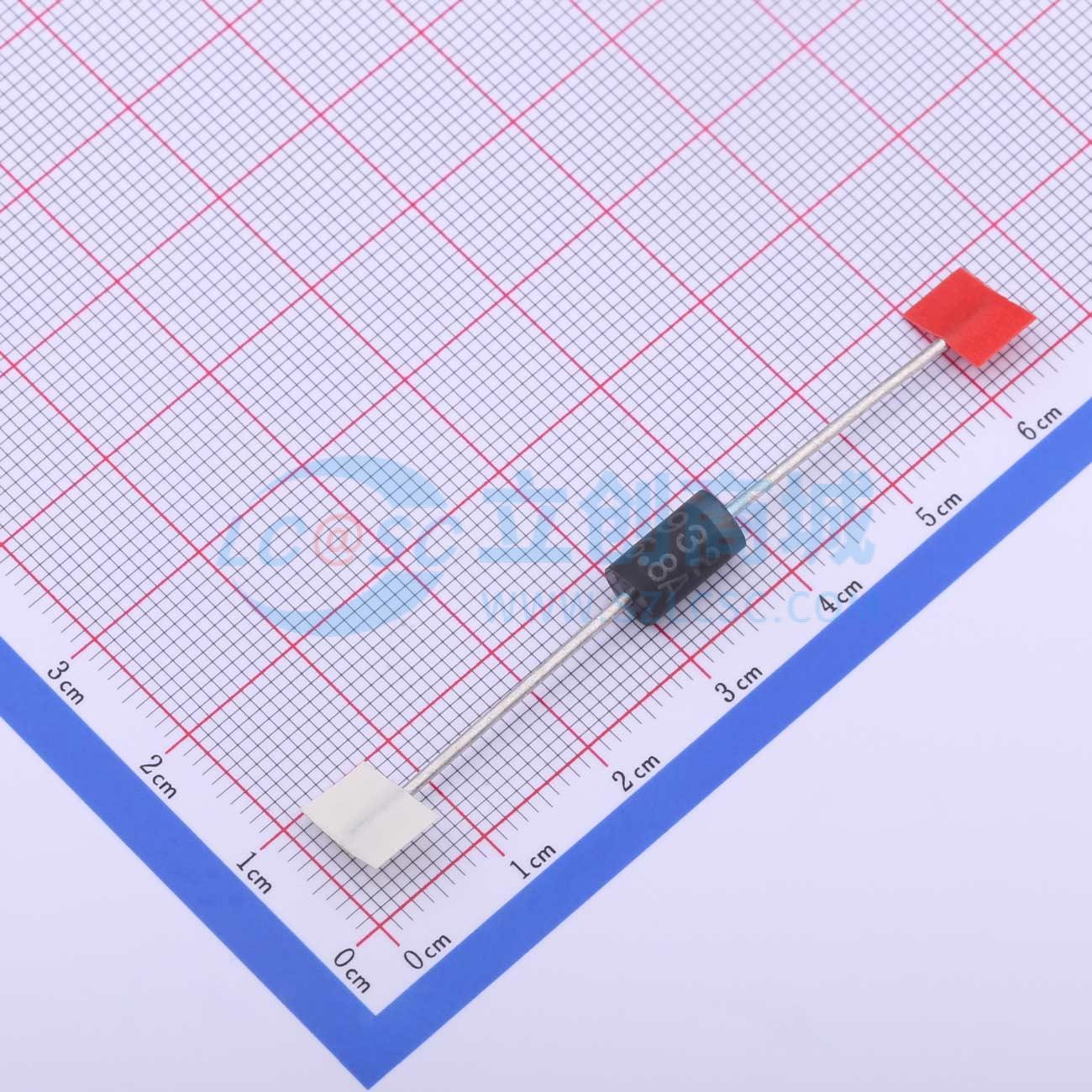 点击查看大图 1.5KE6.8A实物图