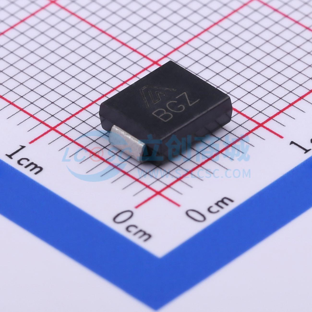 点击查看大图 SMCJ100CA实物图